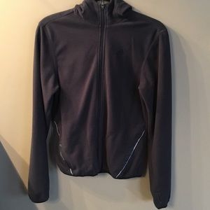 Adidas Hooded Fleece Light Workout Jacket